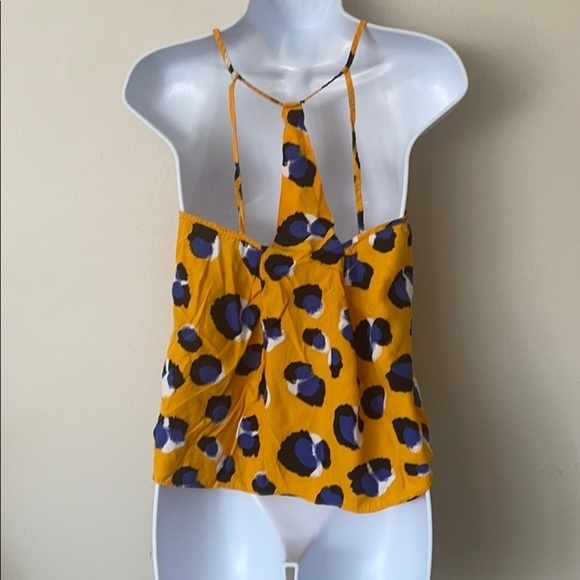 Top Shop Leopard Sprint Pleat Suntop - Picture 7 of 9